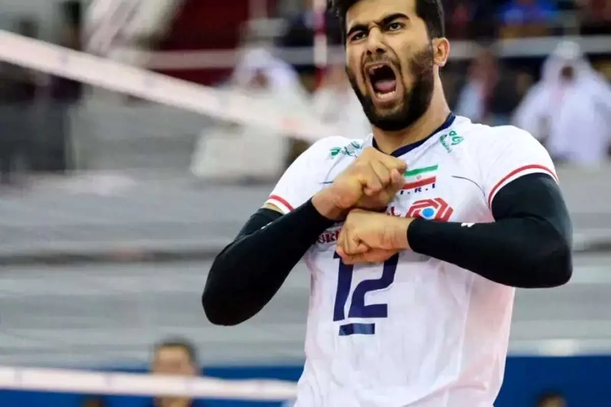 اسفندیار والیبال ایران در اروپا لژیونر شد