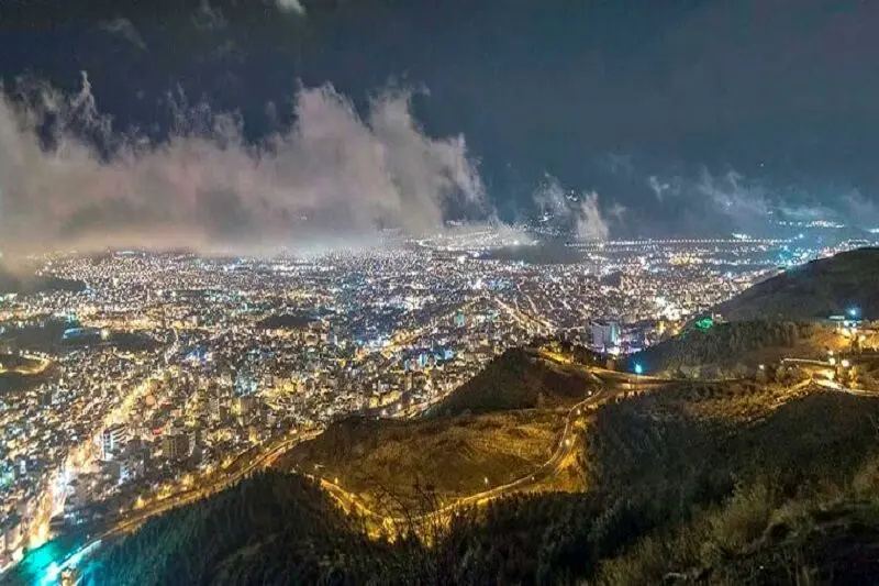 تصاویر حمله موشکی اسرائیل به سنندج‌