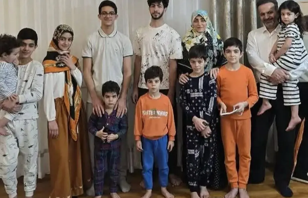 مادر دهه شصتی با ۱۰ فرزند!
