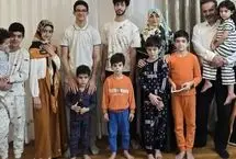 مادر دهه شصتی با ۱۰ فرزند!