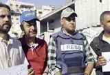 ببینید؛ خبرنگاران در غزه آب و نمک می‌خورند!