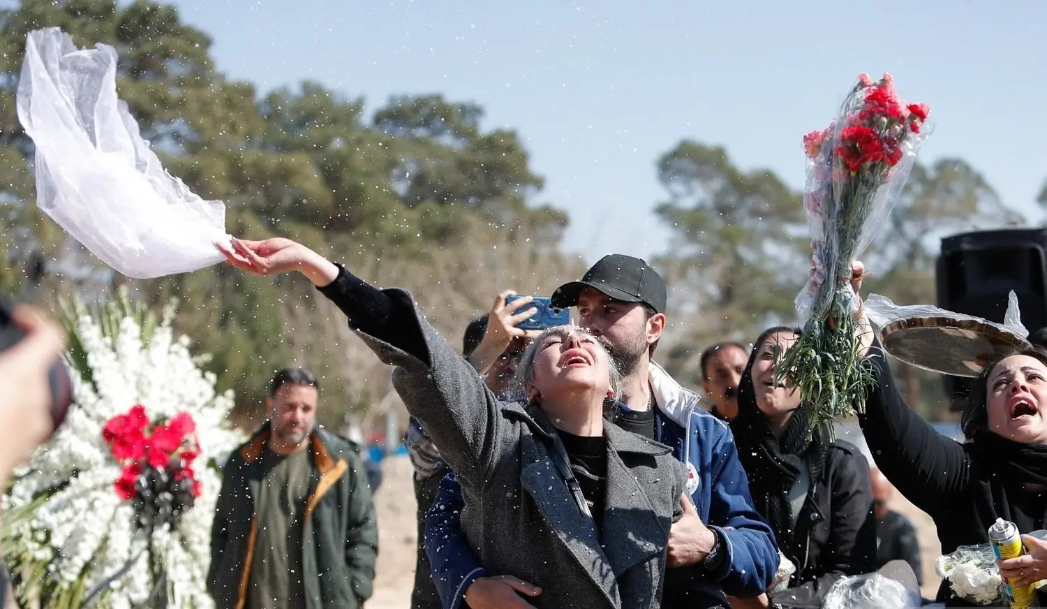 تصاویر؛ حال و هوای غم‌انگیز قطعه ۴۲ 