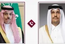 تماس تلفنی بین وزرای خارجه قطر و عربستان سعودی