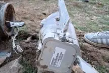 تصاویر بقایای یک فروند موشک کروز اسرائیلی در غرب کشور