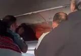 فرود اضطراری هواپیما به دلیل آتش‌سوزی پاوربانک
