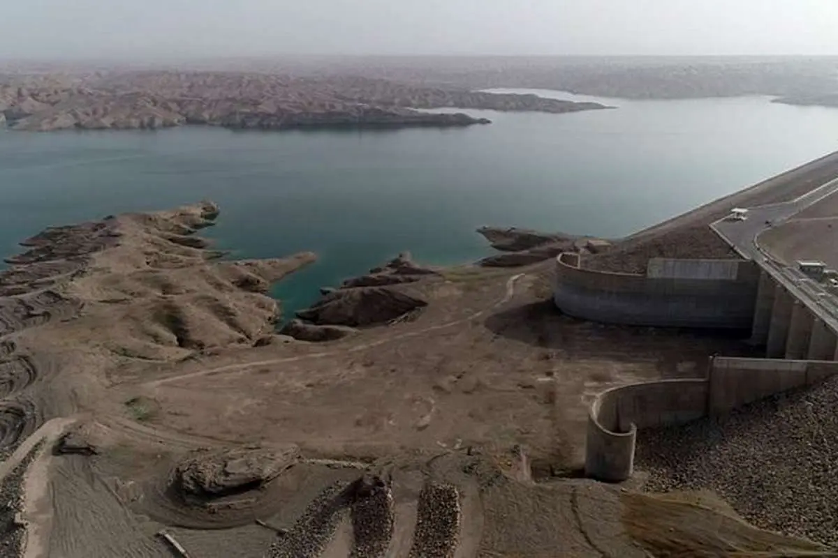 نیروگاه سد کرخه از مدار تولید برق خارج شد
