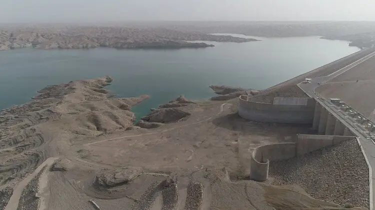 نیروگاه سد کرخه از مدار تولید برق خارج شد
