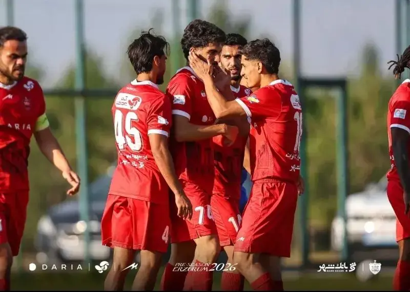 گلباران ارزروم ترکیه توسط پرسپولیس با ۶ گل
