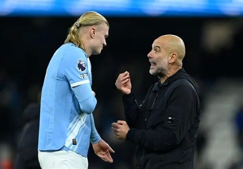 توضیح گواردیولا درباره دلیل عصبانیت هالند پس از پیروزی برابر لیدز

