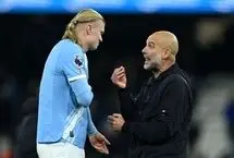 توضیح گواردیولا درباره دلیل عصبانیت هالند پس از پیروزی برابر لیدز

