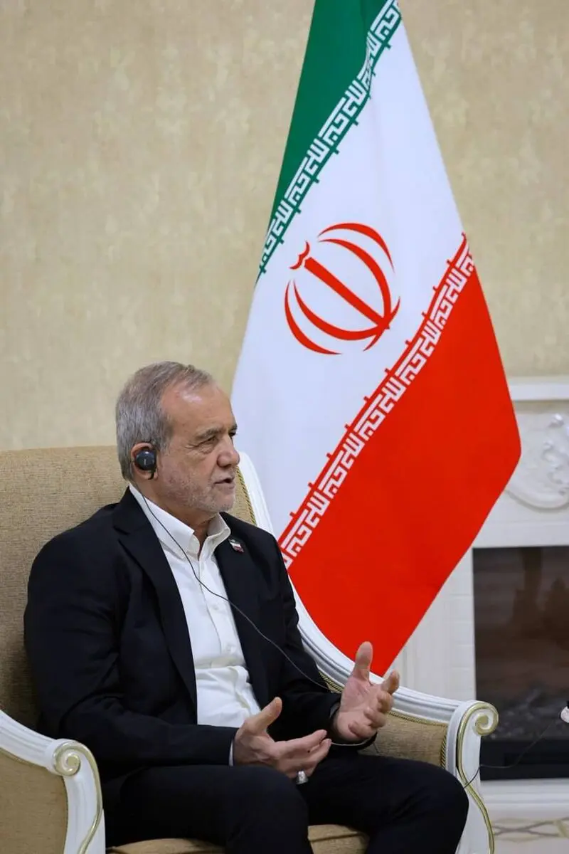 دیدار پزشکیان و پوتین