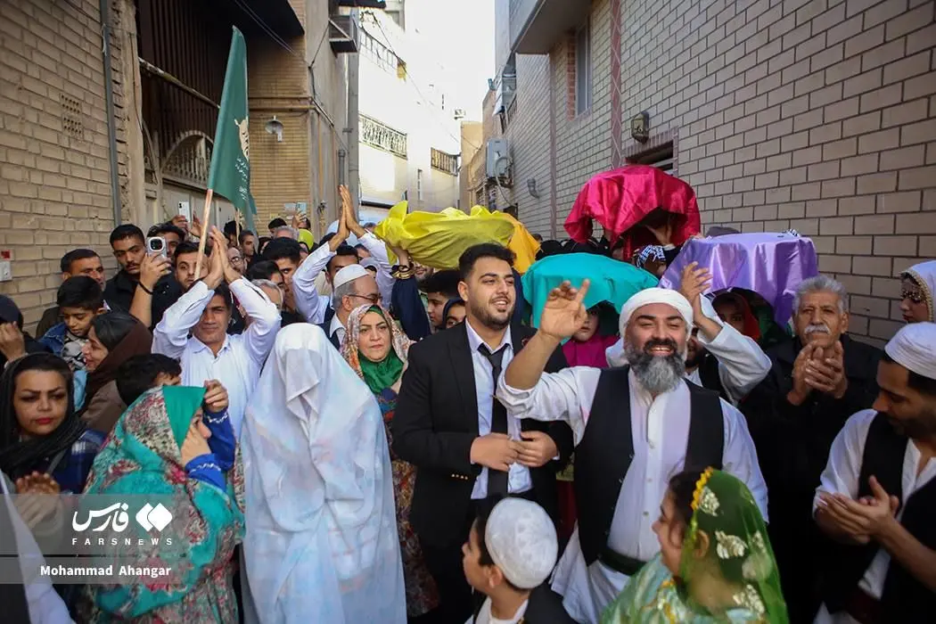 تصاویر؛ آیین سنتی «غم‌به‌در» 