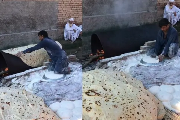 نان غول‌پیکر پاکستانی