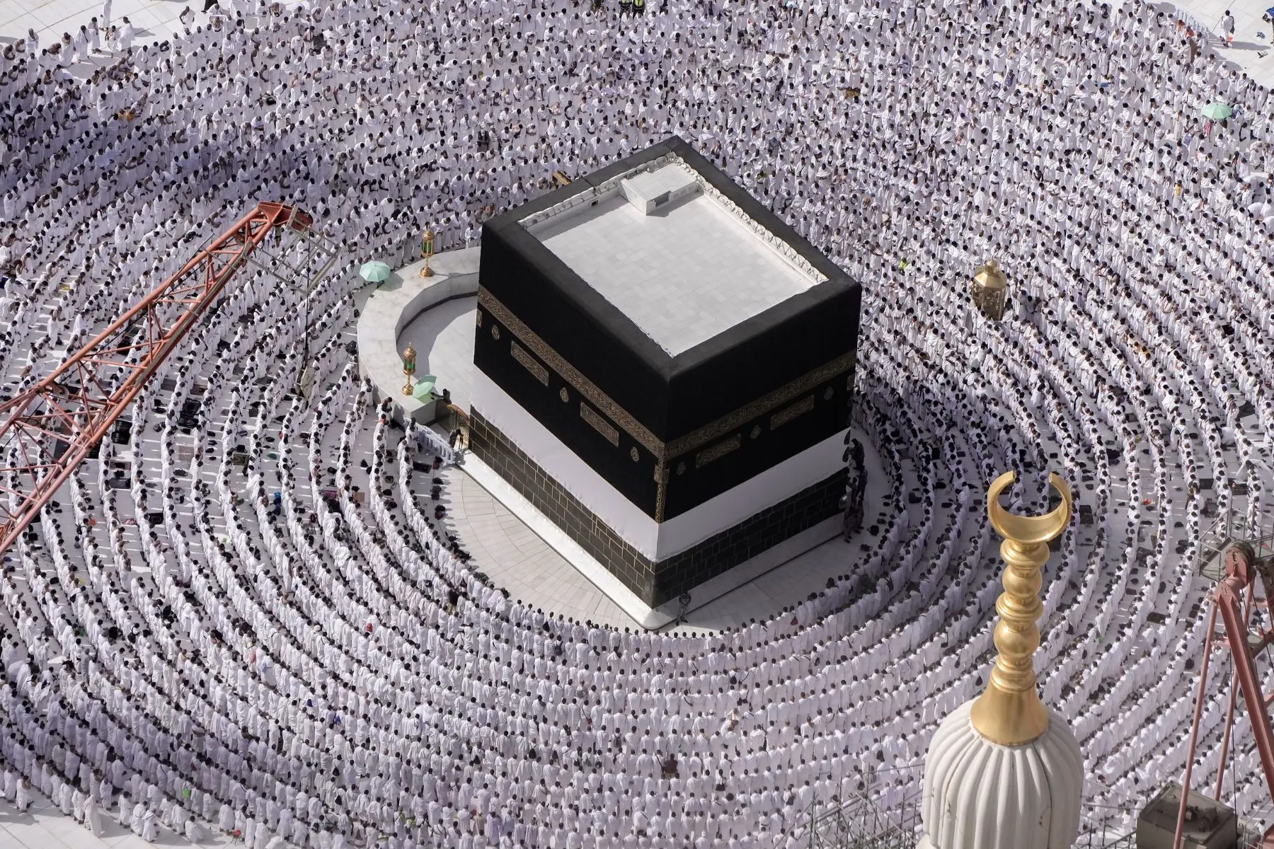 تصاویر AP از مسجدالحرام در حج تمتع