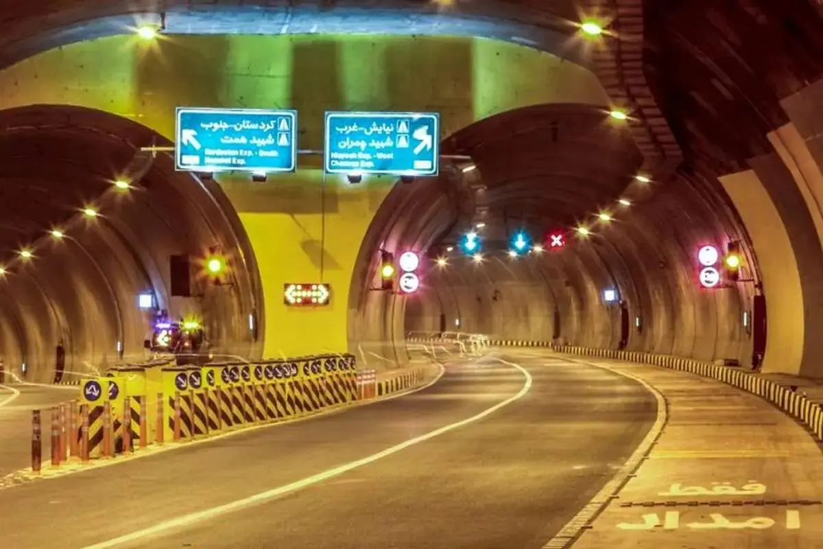مسیر شرق به غرب تونل نیایش و پل صدر مسدود می‌شود