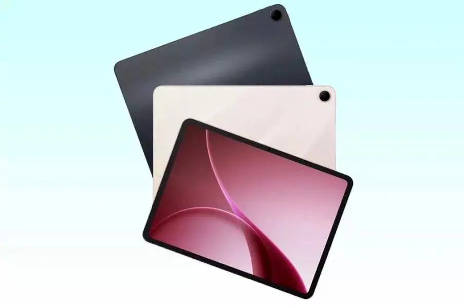 اوپو پد ایر 5 با نمایشگر 120 هرتزی و باتری غول‌پیکر رونمایی شد