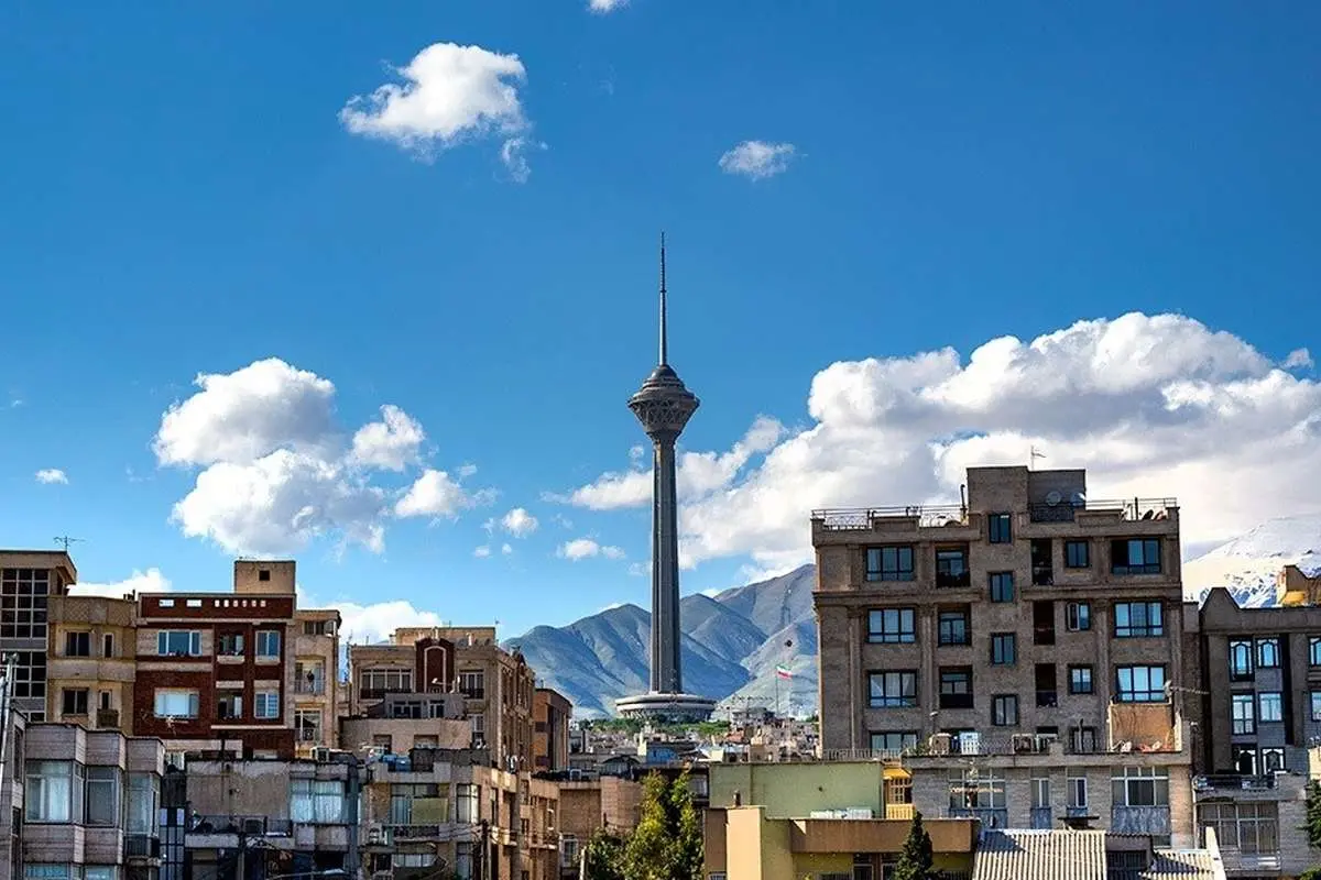 وضعیت آب و هوا تهران امروز یکشنبه ۲۵ آبان