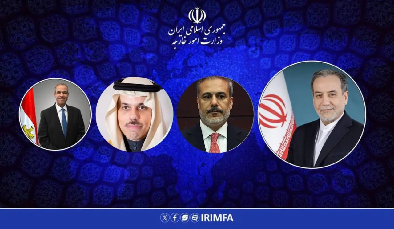 گفت‌وگوهای تلفنی عراقچی با وزرای خارجه ترکیه، مصر و عربستان سعودی

