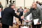 شوخی خبرنگار صداوسیما با لاریجانی و عراقچی