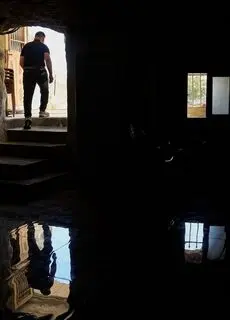 تصاویر؛ فلسطینی‌ها به زندگی در غارها پناه بردند