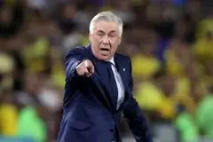 واکنش کارلو آنچلوتی بعد از باخت برزیل مقابل ژاپن