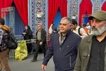 تصاویر؛ وزیر نفت در جمع امام رضا‌یی‌ها