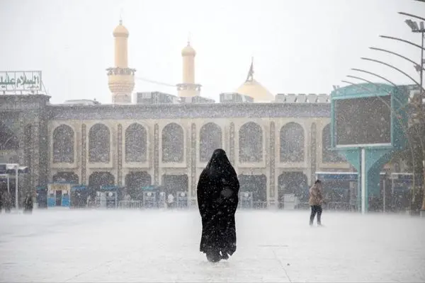 تصاویر؛ کربلای بارانی