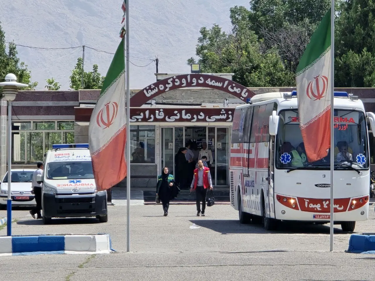 ۳۰۰ پرسنل بیمارستان فارابی گرفتار موج‌گرفتگی