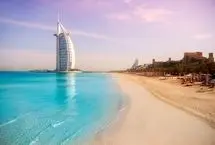 سواحل خالی دبی در فصل مسافرت