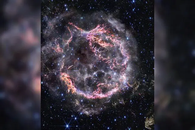 جیمز وب بقایای ابرنواختر را شکار کرد