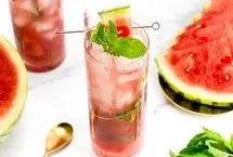 طرز تهیه موهیتوی هندوانه برای نذری محرم 