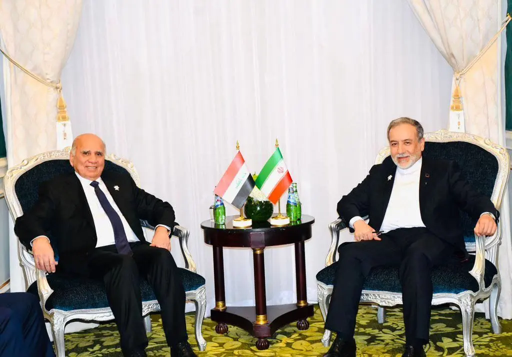 دیدار عراقچی و فواد حسین وزیر خارجه عراق