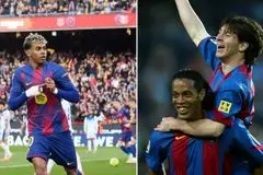 لامین یامال از مسی جلو زد!