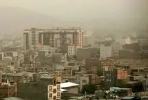 احتمال طوفان گرد و خاک در تهران 