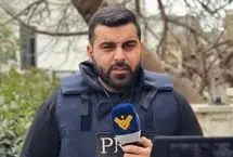 لحظه هولناک زخمی شدن خبرنگار المنار