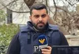 لحظه هولناک زخمی شدن خبرنگار المنار