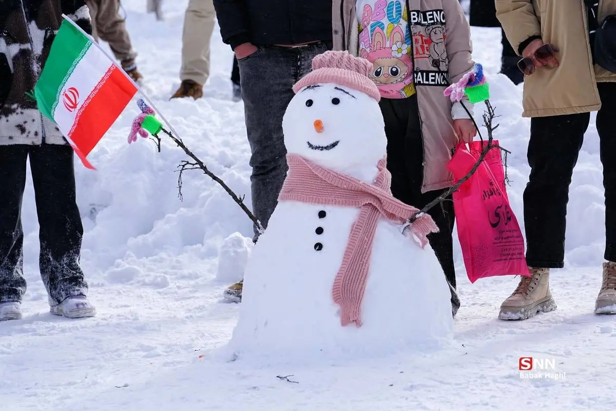 تصاویر؛ جشنواره آدم برفی در اردبیل 2