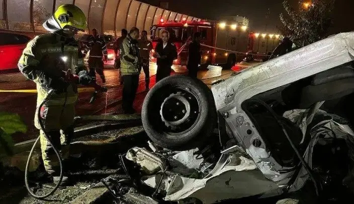 تصادف مرگبار در بزرگراه امام علی (ع)؛ ۴ نفر کشته و زخمی شدند