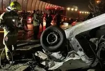 تصادف مرگبار در بزرگراه امام علی (ع)؛ ۴ نفر کشته و زخمی شدند