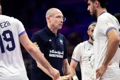تمرین والیبال ایران و کوبا به صورت مشترک زیر نظر پیاتزا