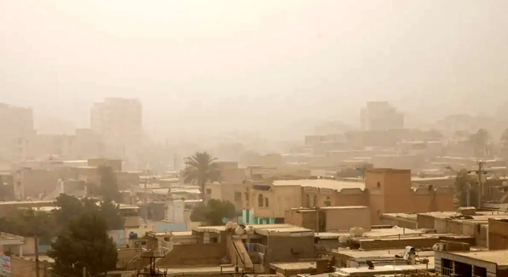 هشدار نارنجی :گرد و خاک عراقی در راه خوزستان