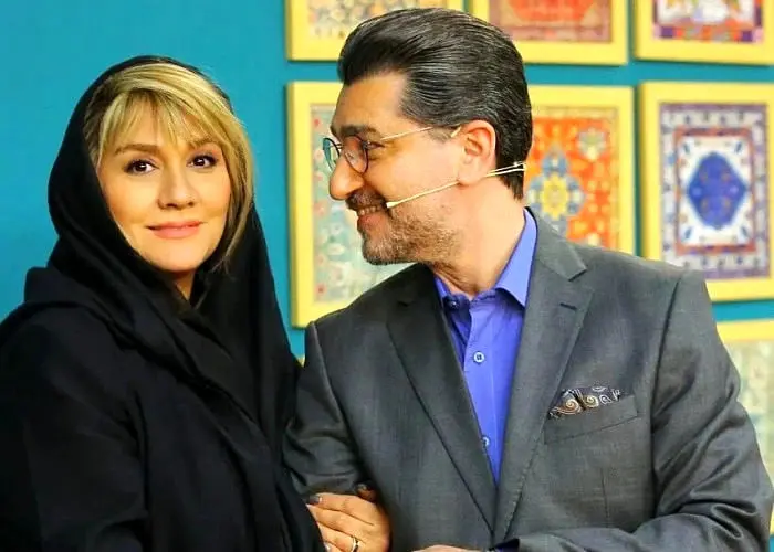 مدرس با پسرش تیتراژ سریال شبکه یک را خواند 