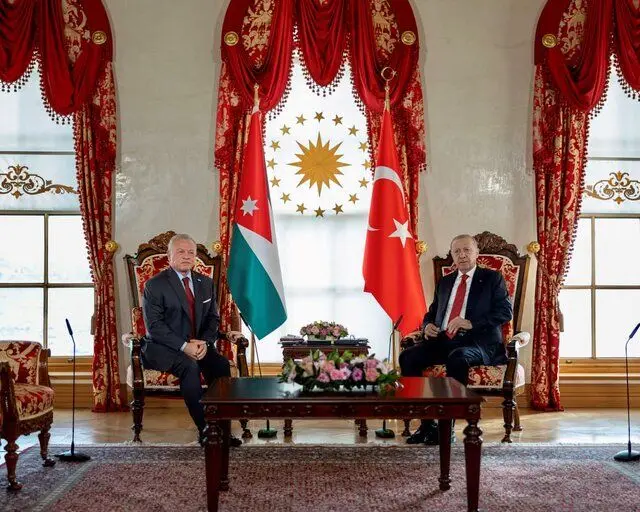  هدیه ویژه پادشاه اردن به اردوغان