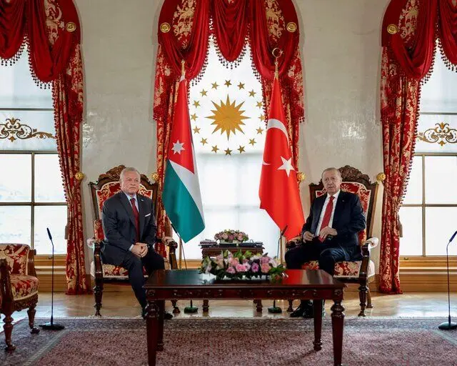  هدیه ویژه پادشاه اردن به اردوغان