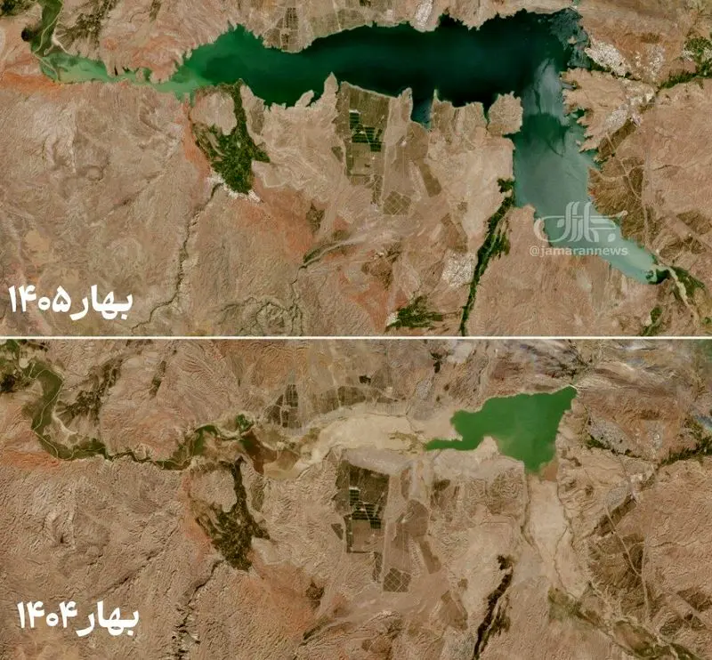 سد منجیل پرآب