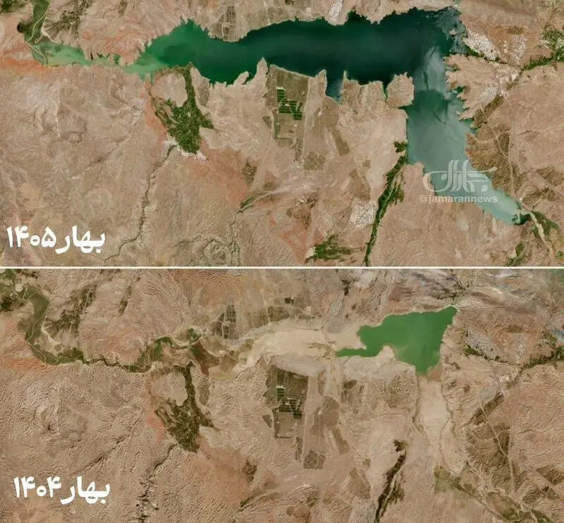 سد منجیل پرآب