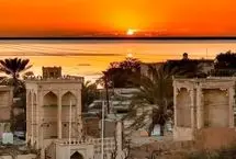 تصاویری رویایی از بادگیرهای بلند بندر لافت در خلیج فارس