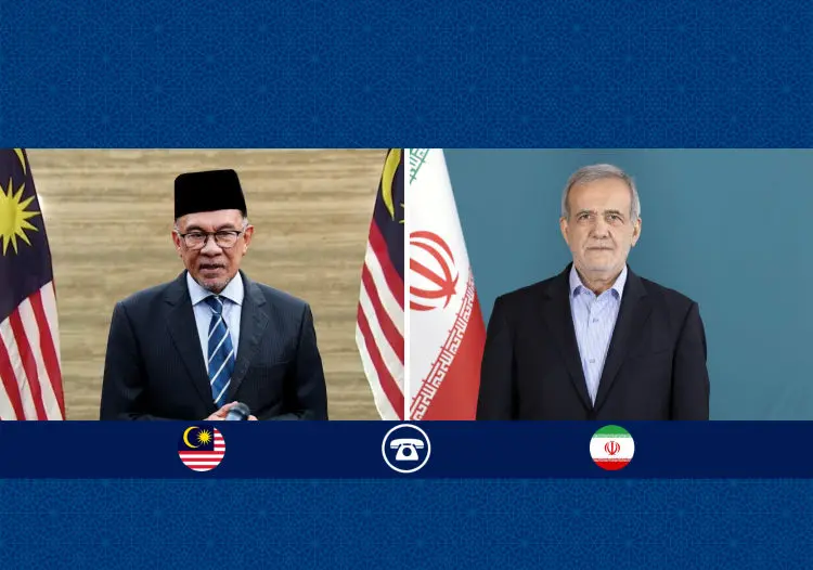 پزشکیان، نخست وزیر مالزی را به تهران دعوت کرد