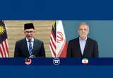پزشکیان، نخست وزیر مالزی را به تهران دعوت کرد