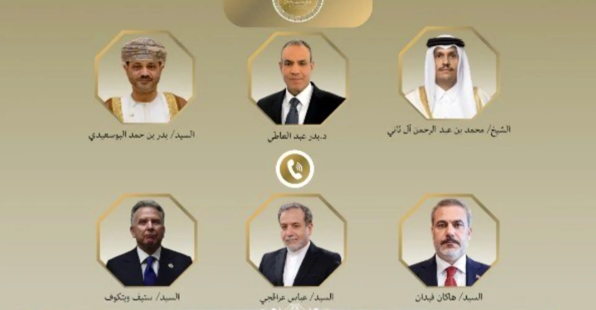 گفت‌وگوی تلفنی وزیر خارجه مصر با عراقچی، ویتکاف و مقامات ارشد ۳ کشور منطقه 